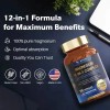 2pcs Totaria Health Complejo Magnesio 700mg Suplemento