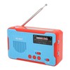 Emergency Radio Rechargeable Battery Powered AM FM Solar Hand Crank