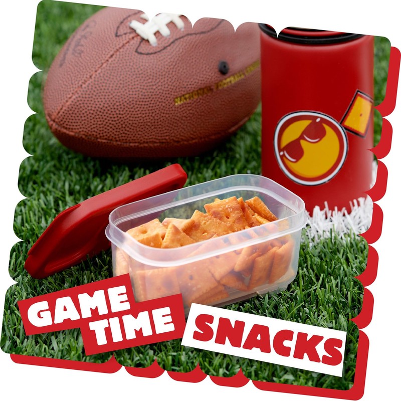 Cheez-It Cheese Crackers, Baked Snack Crackers, Single Serve, Extra Toasty