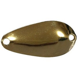 JACKALL Spoon Timon Tiaro 0.9 inches (22 mm), 0.05 oz (1.3 g), Gold #39