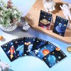 Teling 24 Pieces Outer Space Galaxy Mini Notepads Space Birthday