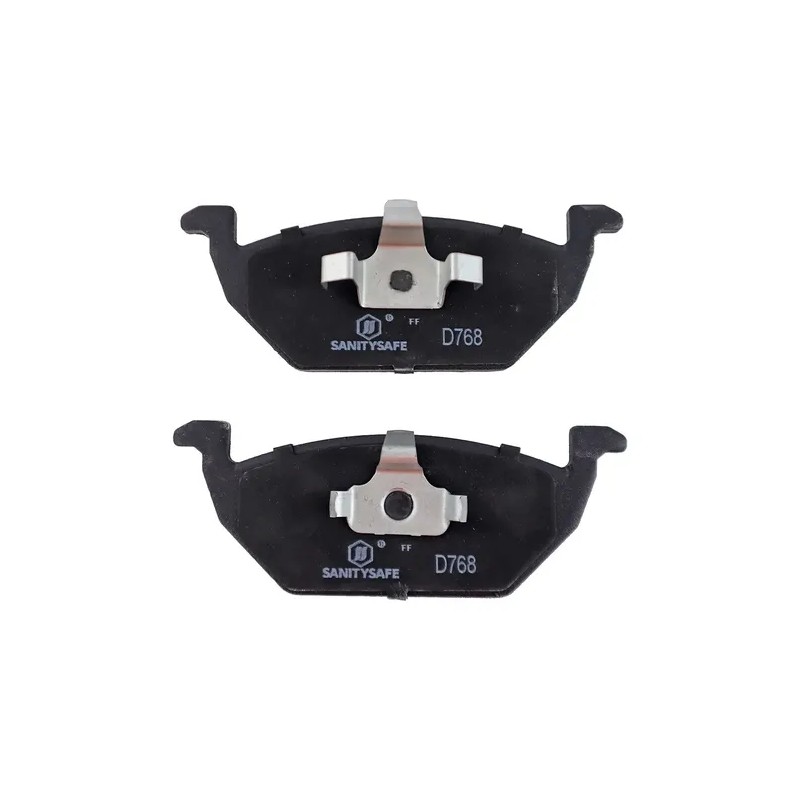 Balatas Cerámica Delantera Vw Polo 1.6l 2003 2004 2006 2007