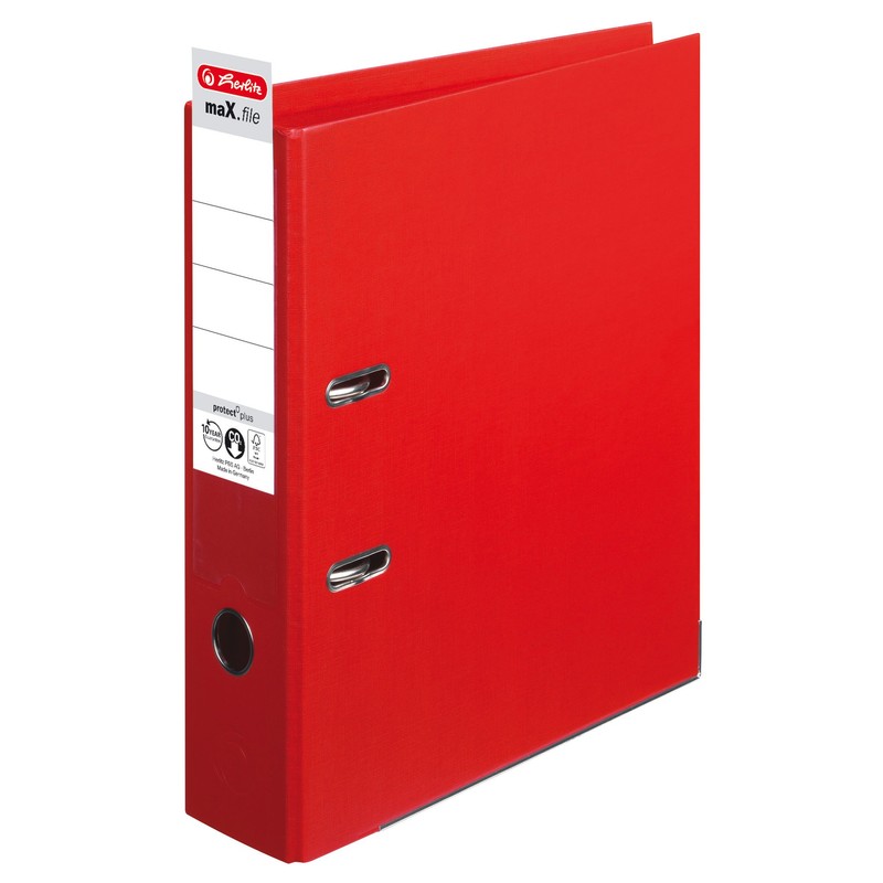 Herlitz 10834315 Binder maX.file protect + A4, 8 cm
