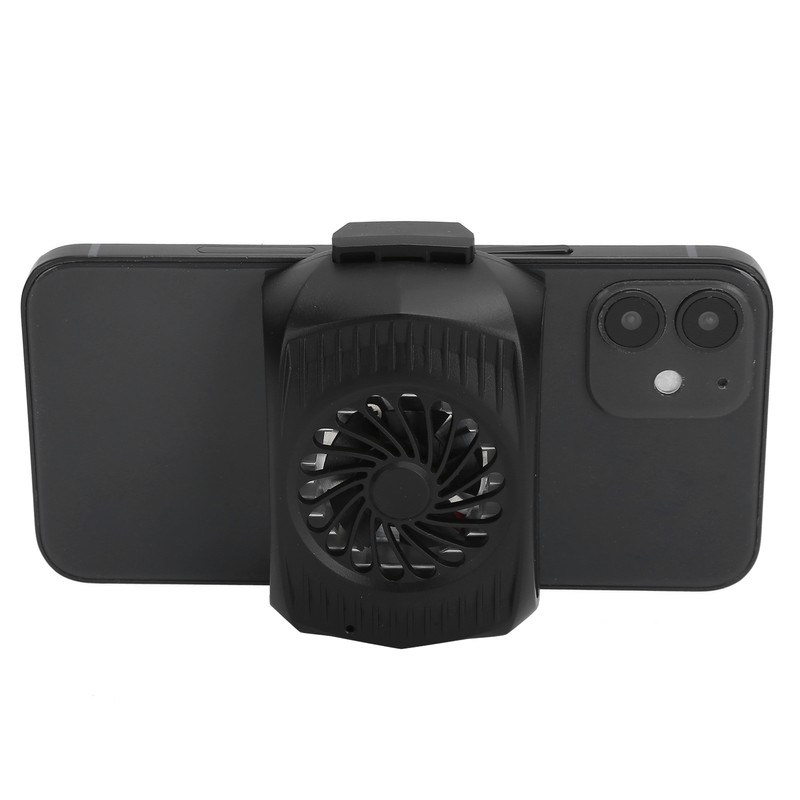 Mini Mobile Phone Cooling Fan with Clip USB Rechargable Cell