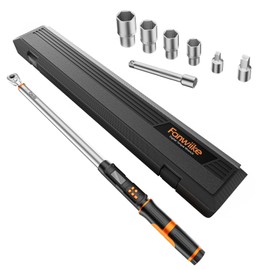 Fanwiike Digital Torque Wrench – Precision 12.54-250.8 ft.lb/17-340N.m, ±2% Accuracy, torque wrench electronic Wrench Compatible with 1/2" Drive & Accessories
