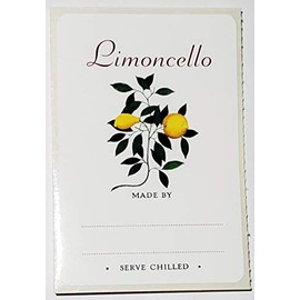 Limoncello Labels - Tutor Design. 3" x 2" - 12 / Package