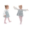 EPEIUS Little Kids Girls Seamless Cable Knitted Solid Cotton Tights