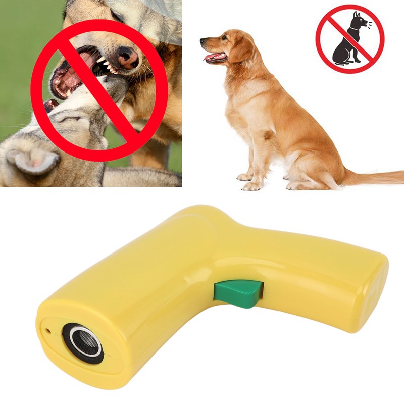 Dog Bark Deterrent Device 25KHZ Ultrasound Barking Control Handheld Dog