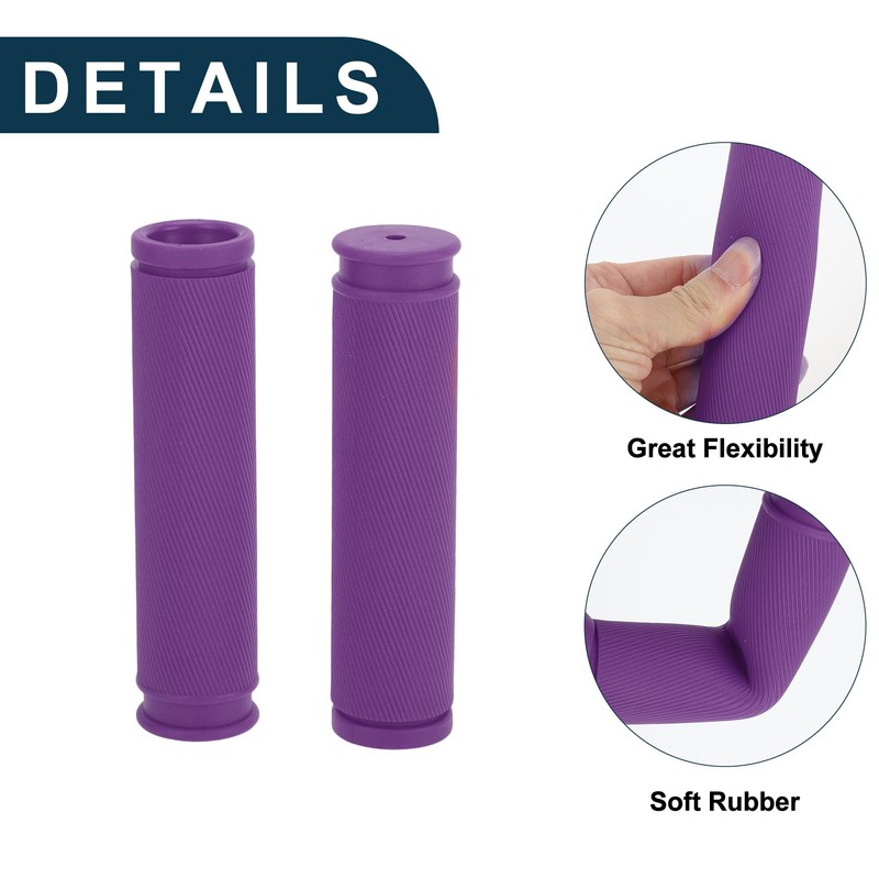 TUCKBOLD Bike Handlebar Grips Covers 125mm Long Soft | Bicycle