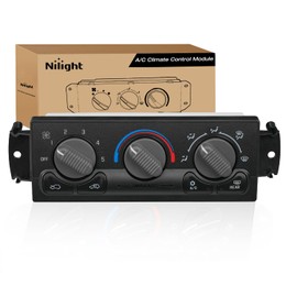 Nilight A/C Heater Climate Control Module Switch Panel Compatible with 1999 2000 2001 2002 Silverado Sierra 2000-2002 Suburban/Tahoe/Yukon XL Truck Replacement Air Conditioning Control Module