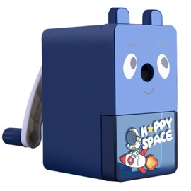 Manual Pencil Sharpener Hand Pencil Sharpener Pencil Sharpener for Standard Pencils,Colored Pencils,and Makeup Pencils,for Classroom,Home,Office Use (Astronaut)