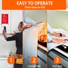 FATOK Kitchen Fire Blanket for Home Safety 2 Pack Emergency