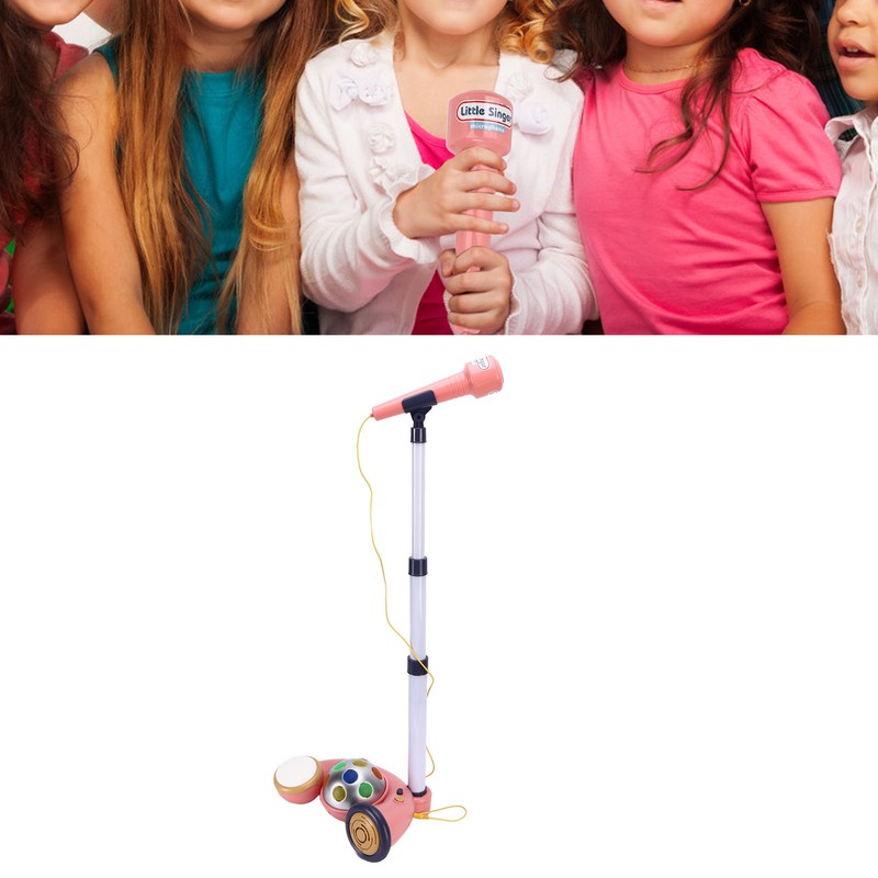 Toy Microphone Cute Exquisite Beautiful Small Light Baby Karaoke Mic