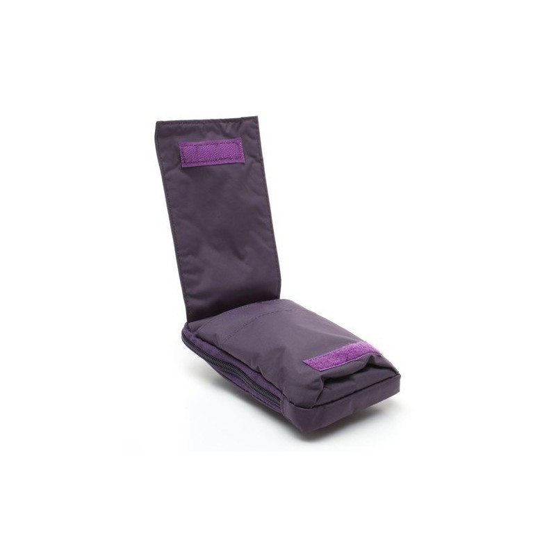 DFV Mobile Multi Functional Vertical Stripes Nylon Pouch Bag Case