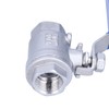 Weldless Kettle Valve Kit 1/2in BSP Ball Valve Quick Connector