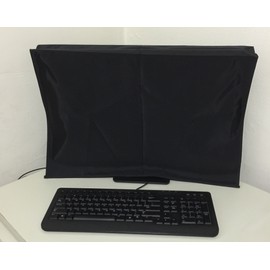 COMP-BIND Technology Dust Cover Compatiblle with HP Envy 23-K110 23'' Portable Touch Screen All-in-One Computer Monitor Black Nylon Cover - 22.5''W X 2.5''D X 18''H
