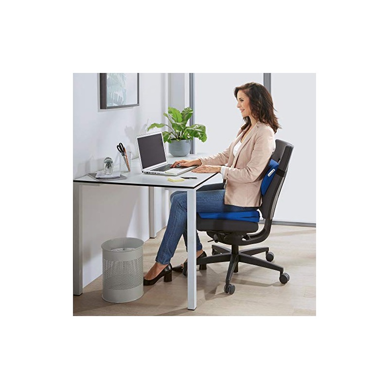 THERALINE Lumbar Lumbar Cushion 32 x 23 cm with Cover
