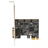 PCIe X1 RS232 Serial Adapter Card Single Port PCI Express