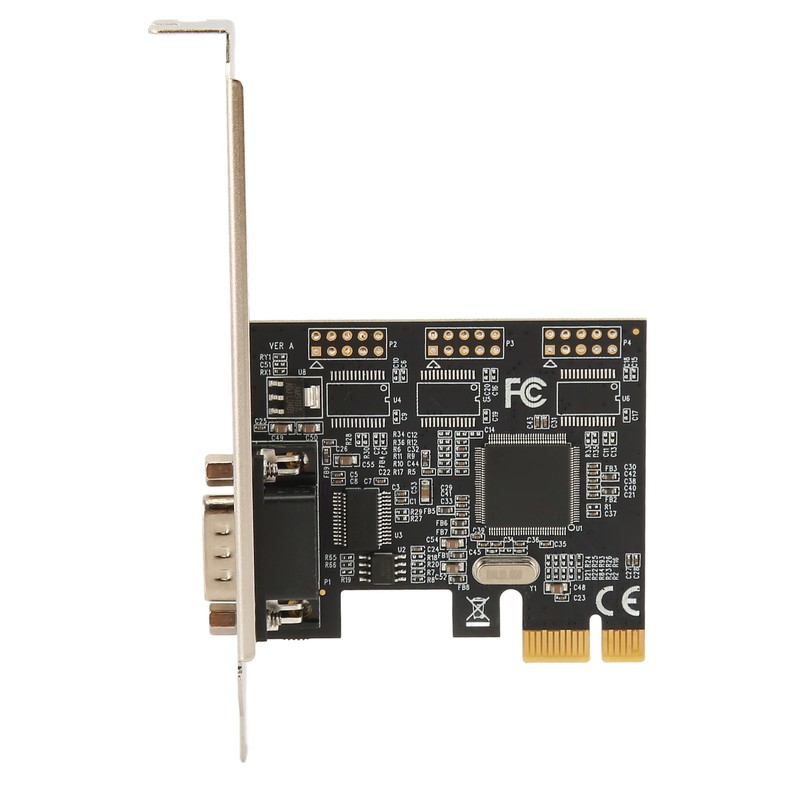 PCIe X1 RS232 Serial Adapter Card Single Port PCI Express