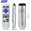 4 Pack (2 Remote Controls, 2 Remote Control Cover) Universal
