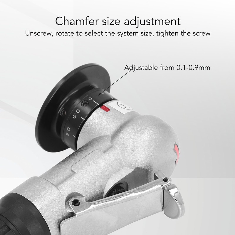 Luocute Mini Chamfering Tool, 30000RPM 45 Degree Handheld Metal Deburring