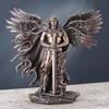 Unicorn Studio WU75976A4 Guardian Angel Statue in 6 Winged with