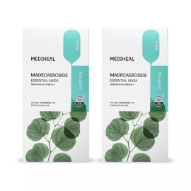 Mediheal 메디힐 마데카소사이드 에센셜 마스크 10매 2개 S1 Mediheal Madecassoside Essential Mask 10 Sheets 2 Packs S1