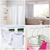 mizikuu 5 m Stainless Steel Curtain Rope, Wall Mount Set,