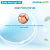 Mamaearth Soothing Massage Oil for Babies | Long Lasting Moisturization