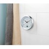 St Leonhard Bathroom Clock, Bathroom Wall Clock with LCD Thermometer