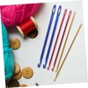 Operitacx 2sets Knooking Hooks Soft Crochet Hooks Large Hole Needles