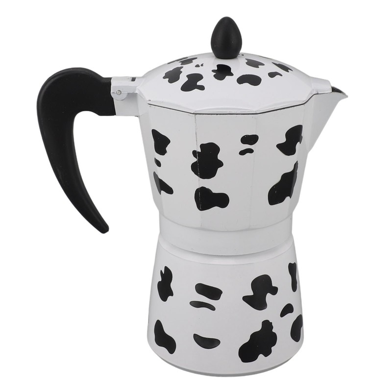 Milk Cow Color Moka Pot Aluminum Coffee Pot Coffee Maker