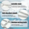2 Pcs Stainless Steel Hemostat Forceps - Multipurpose Locking Pliers