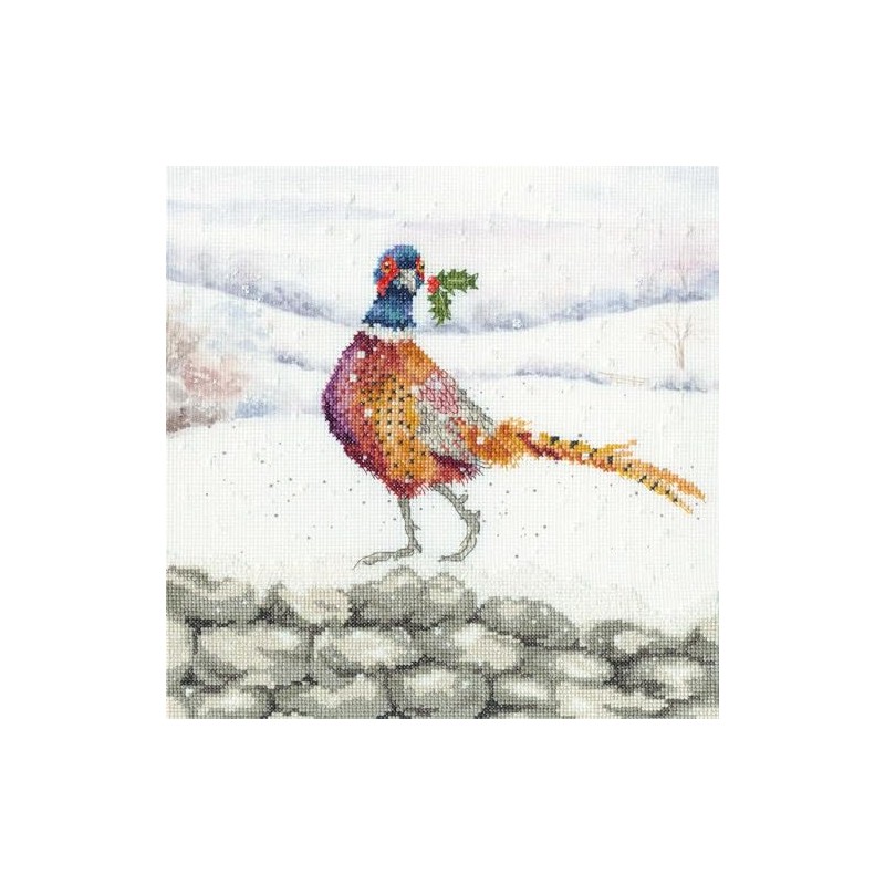 Bothy Threads Counted Cross Stitch Kit - A Festive Flourish