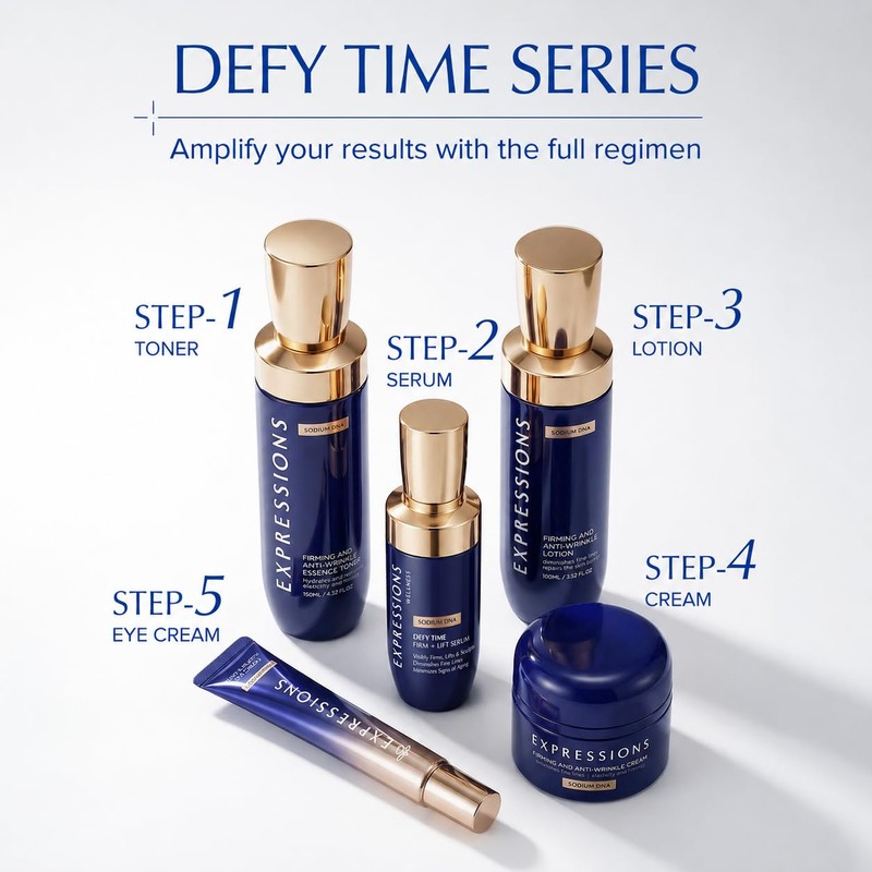 EXPRESSIONS WELLNESS PDRN Serum with Salmon DNA, Peptide, Retinol, CoQ10