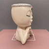 1 Piece Face Planter Cute Planter Decorative As Shown Resin