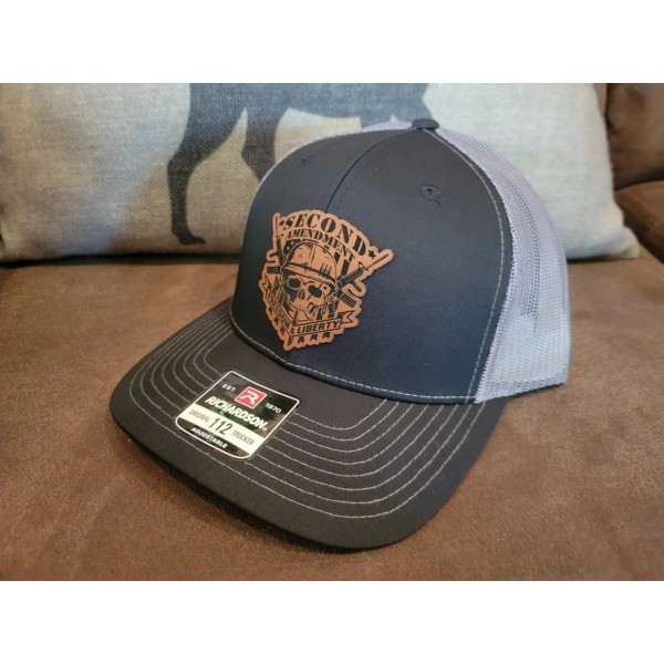 Richardson 2A 2nd Amendment Richardson 112 Hat Unisex NEW Leather