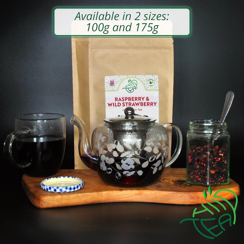 Raspberry & Wild Strawberry Loose Tea – Refreshing Fruit and