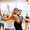 MINDCOLLISION 37" Oversized Training Basketball, Soft PU Leather, Builds Basic