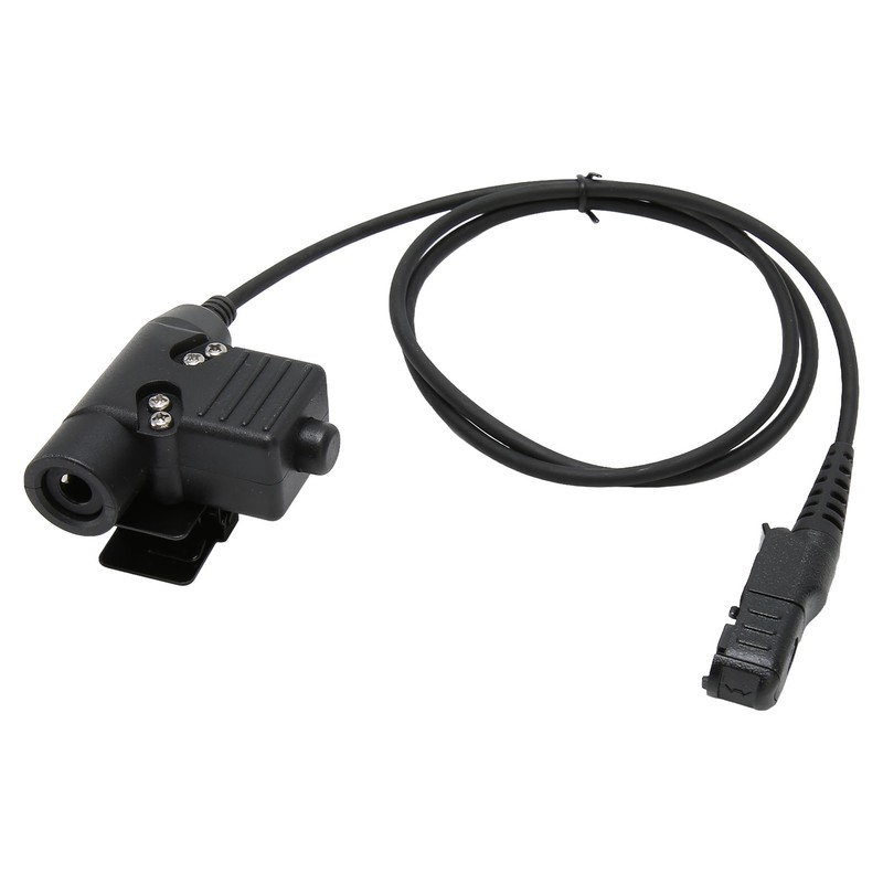 PTT Headset Adapter Push to Talk Connector for Motorola Xir