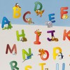 Wandkings Animal ABC English Alphabet Wall Sticker Set, 26 Stickers,