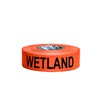 [NO ADHESIVE] Presco PresGlo Printed Roll Flagging Tape [Legends]: 1-1/2