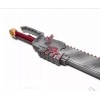 Chainsword Bloody Chainsword Game 1:1 Scale Foam Cosplay 39.5”