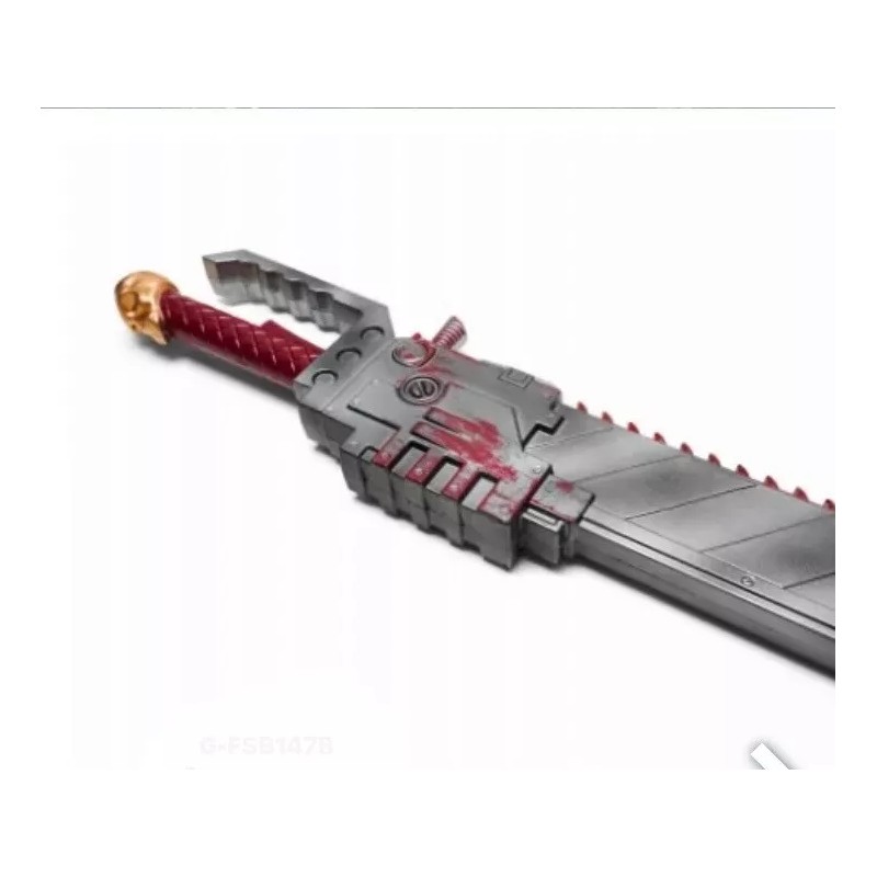 Chainsword Bloody Chainsword Game 1:1 Scale Foam Cosplay 39.5”