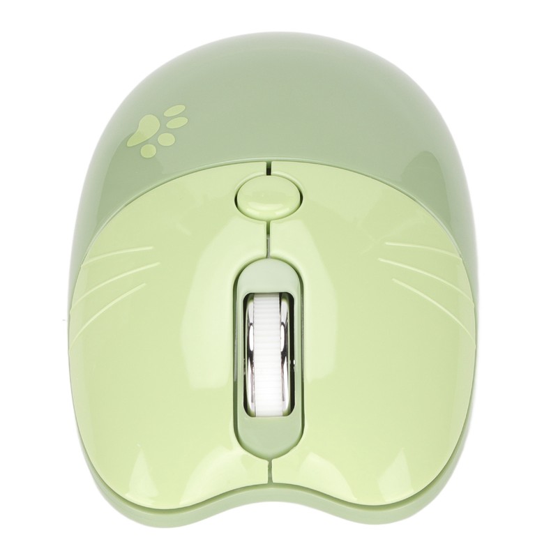 Wireless Mouse Cute Cartoon Cat Paw 2.4G Dual Mode Computer