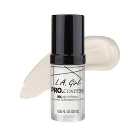 L.A. Girl Pro Coverage - Base líquida, Blanco, 0.95 Fl Oz