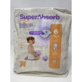 Up & Up Disposable Diapers Small Pack - Size 6 - 21ct