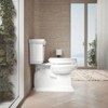 KOHLER 25875-0 Hyten 3" Height, Elevated Soft Close Elongated Toilet