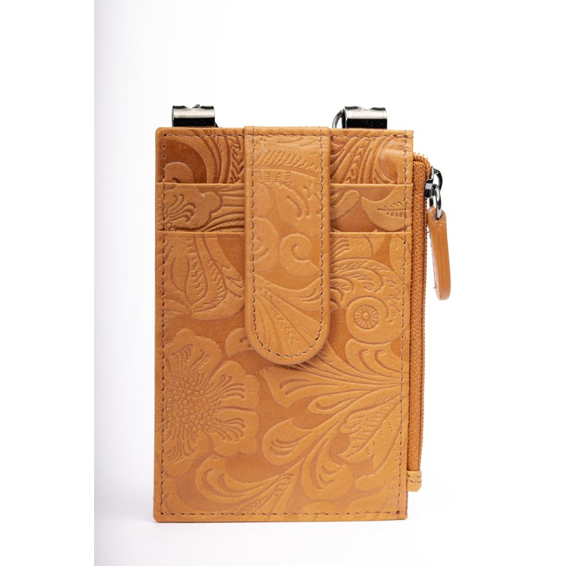 Sidekick Wallets-Genuine Leather Slim Minimalist Wallet, for Men and Women