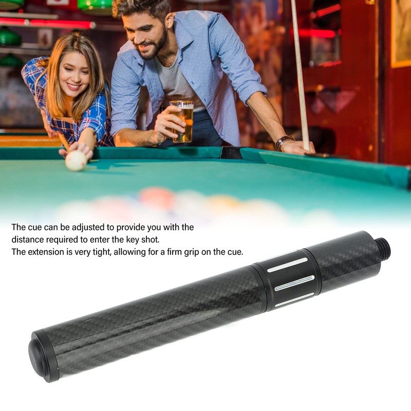 banapoy Billiard Cue Extension, Telescopic Billiard Cue Extension, Carbon Fiber